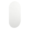 Peili LED-valoilla 40x20 cm lasi soikea