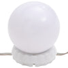 Peili LED-valoilla 60x30 cm lasi soikea