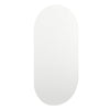 Peili LED-valoilla 80x40 cm lasi soikea