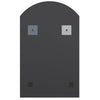 Peili LED-valoilla 60x40 cm lasi kaari