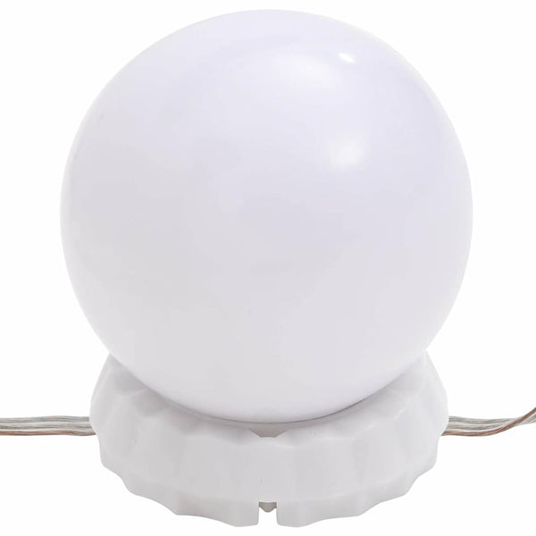 Peili LED-valoilla 60x40 cm lasi kaari