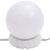 Peili LED-valoilla 90x45 cm lasi kaari