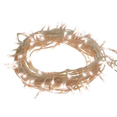 Lämmin valkoinen led-valonauha Erjumet 30 m (300 led-valoa pvc)