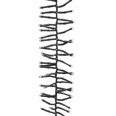 Lämmin valkoinen cluster led-valonauha Cozmesti 7,4 m (400 led-valoa pvc)