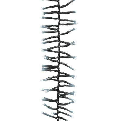 Kylmä valkoinen cluster led-valonauha Cozmesti 11 m (1000 led-valoa pvc)