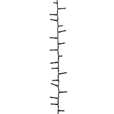 Monivärinen kompakti led-valonauha Fibia 13 m (400 led-valoa pvc)