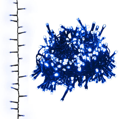 Sininen kompakti led-valonauha Fibia 45 m (2000 led-valoa, pvc)