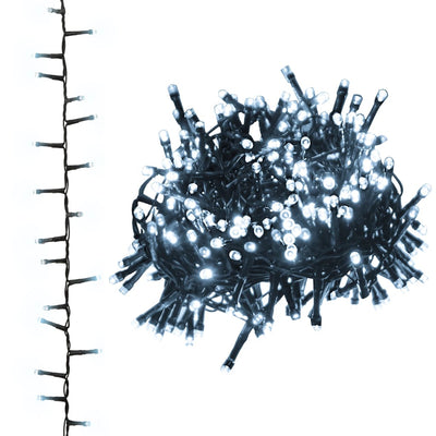 Kylmä valkoinen kompakti led-valonauha Fibia 65 m (3000 led-valoa pvc)