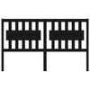 Musta sängynpääty Edisa 155,5x4x100cm (mänty)