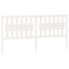 Valkoinen sängynpääty Edisa 185,5x4x100cm (mänty)