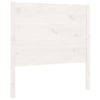 Valkoinen sängynpääty Zan 106x4x100cm (mänty)