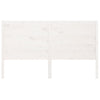 Valkoinen sängynpääty Zan 146x4x100cm (mänty)