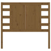 Hunajanruskea sängynpääty Hilario 96x4x100cm (mänty)