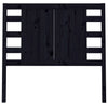 Musta sängynpääty Hilario 106x4x100cm (mänty)