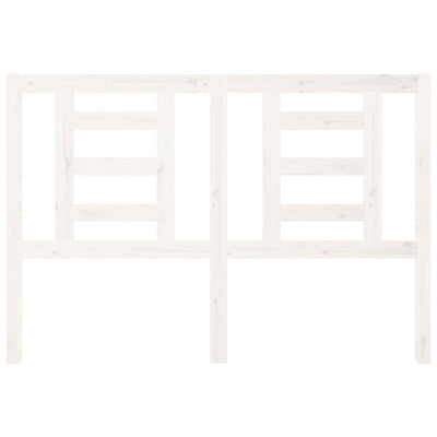 Valkoinen sängynpääty Kata 126x4x100cm (mänty)