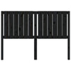 Musta sängynpääty Sascau 145,5x4x100cm (mänty)