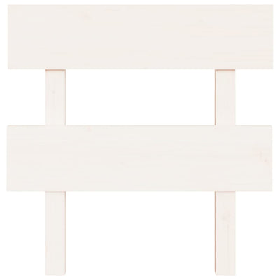 Valkoinen sängynpääty Baraboi 103,5x3x81cm (mänty)