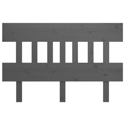 Harmaa sängynpääty Carmenina 123,5x3x81cm (mänty)