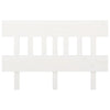 Valkoinen sängynpääty Carmenina 143,5x3x81cm (mänty)