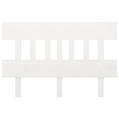 Valkoinen sängynpääty Carmenina 143,5x3x81cm (mänty)