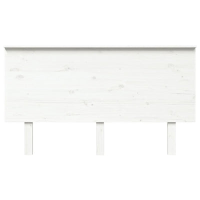 Valkoinen sängynpääty Diamandina 144x6x82,5cm (mänty)