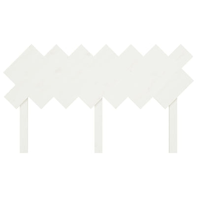 Valkoinen sängynpääty Trinca 151,5x3x81cm (mänty)