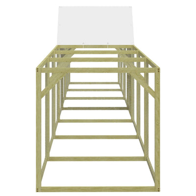 Kanankoppi Ghimes 700x100x150cm (kyllästetty mänty)