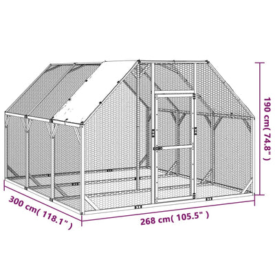 Kanankoppi Tabacar 268x300x190cm (kyllästetty mänty)