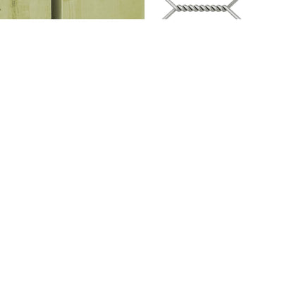 Kanankoppi Tabacar 268x500x190cm (kyllästetty mänty)