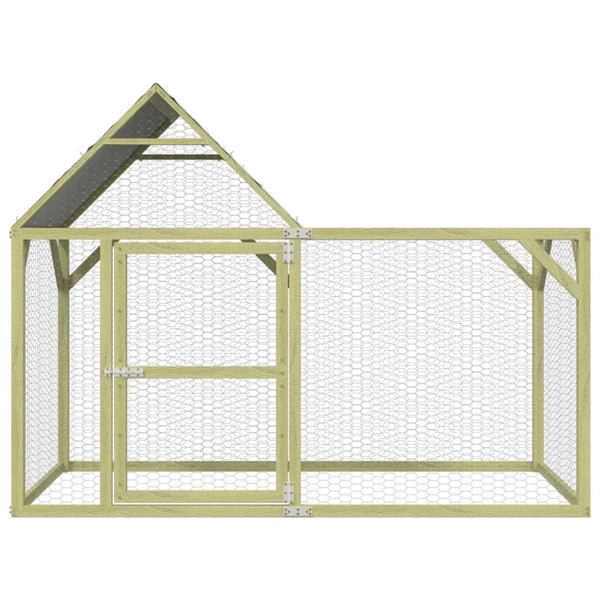 Kanankoppi 200x100x150 cm kyllästetty täysi mänty