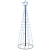 Kartio joulukuusi 108 sinistä LED-valoa 70x180 cm