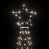 Joulukuusi piikillä 200 kylmän valkoista LED-valoa 180 cm