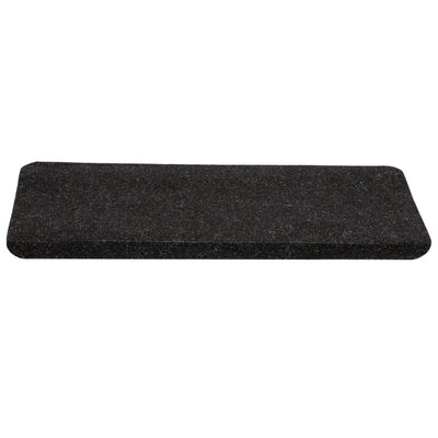 Itsekiinnittyvät porrasmatot 15 kpl 65x24,5x3,5 cm antrasiitti
