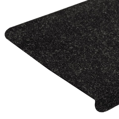 Itsekiinnittyvät porrasmatot 15 kpl 65x24,5x3,5 cm antrasiitti