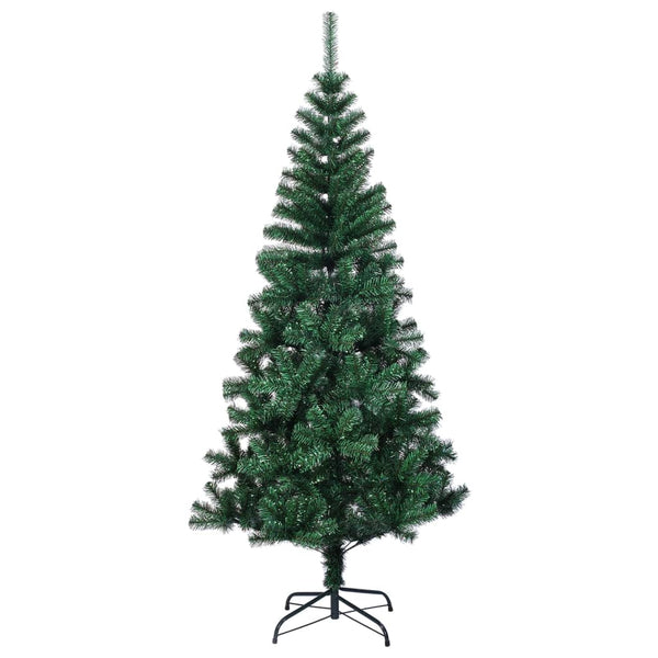Vihreä tekojoulukuusi värikkäät oksankärjet Condrea 240cm (pvc)