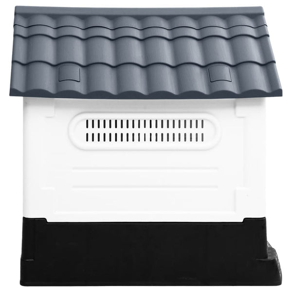Harmaa koirankoppi Venoria 57x68x66cm (polypropeeni)
