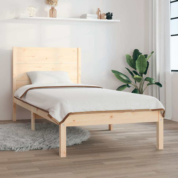 Sängynrunko ilman patjaa 90x200 cm täysi mänty