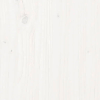 Valkoinen sängynrunko Elmiean 100x200cm (mänty)