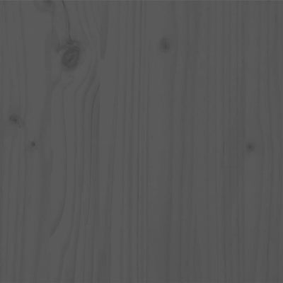 Harmaa sängynrunko Mea 200x200cm (puu)