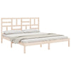 Sängynrunko ilman patjaa massiivipuu 180x200 cm
