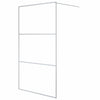 Walk-in suihkuseinäke hopea 115x195 cm kirkas ESG-lasi