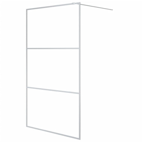 Walk-in suihkuseinäke hopea 115x195 cm kirkas ESG-lasi