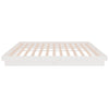 Valkoinen sängynrunko Barba 150x200cm (mänty king size)
