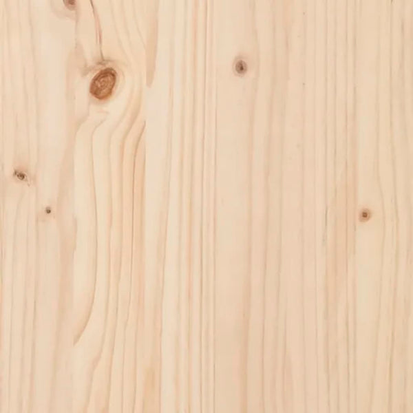 Massiivipuusta valmistettu sängynrunko ilman patjaa, mitat 200x200 cm