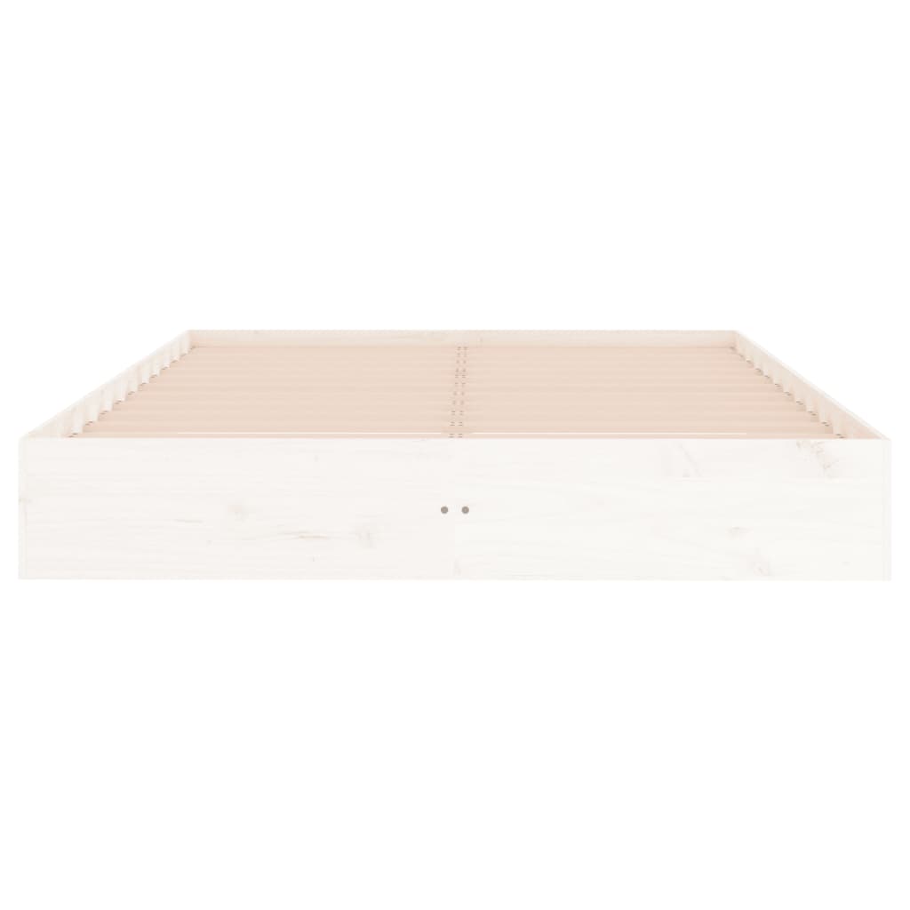 Valkoinen sängynrunko Intexim 180x200cm (mänty super king)