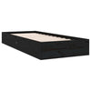Musta sängynrunko Intexim 75x190cm (puu small single)