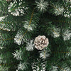 Ohut tekojoulukuusi jalustalla 120 cm PVC