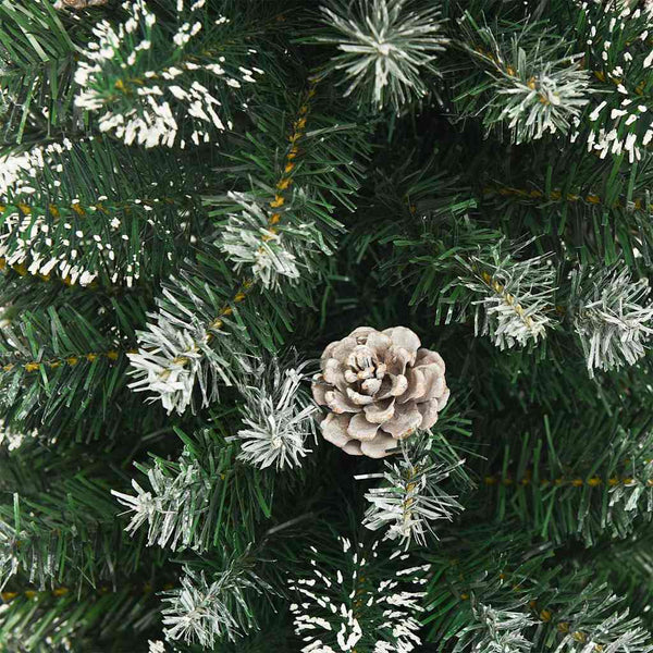 Ohut tekojoulukuusi jalustalla 120 cm PVC