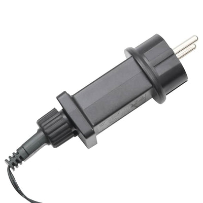 Valkoista kartio joulukuusi Culuta 230x800cm (3000 kylmän led-valoa)