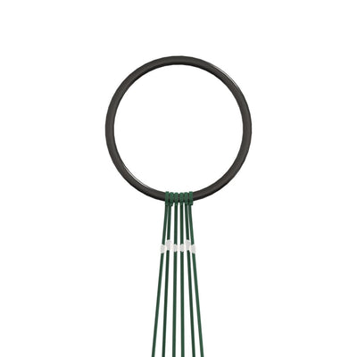 Sinistä joulukuusi lipputankoon Mirodica 180cm (108 led-valoa)